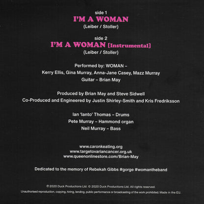 Woman feat. Brian May - I'm a woman