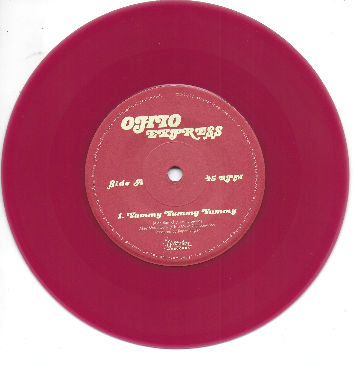 Ohio Express - Yummy yummy yummy (Limited edition, pink vinyl)