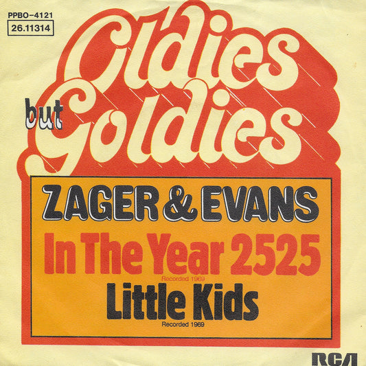 Zager & Evans - In the year 2525 (Duitse uitgave)