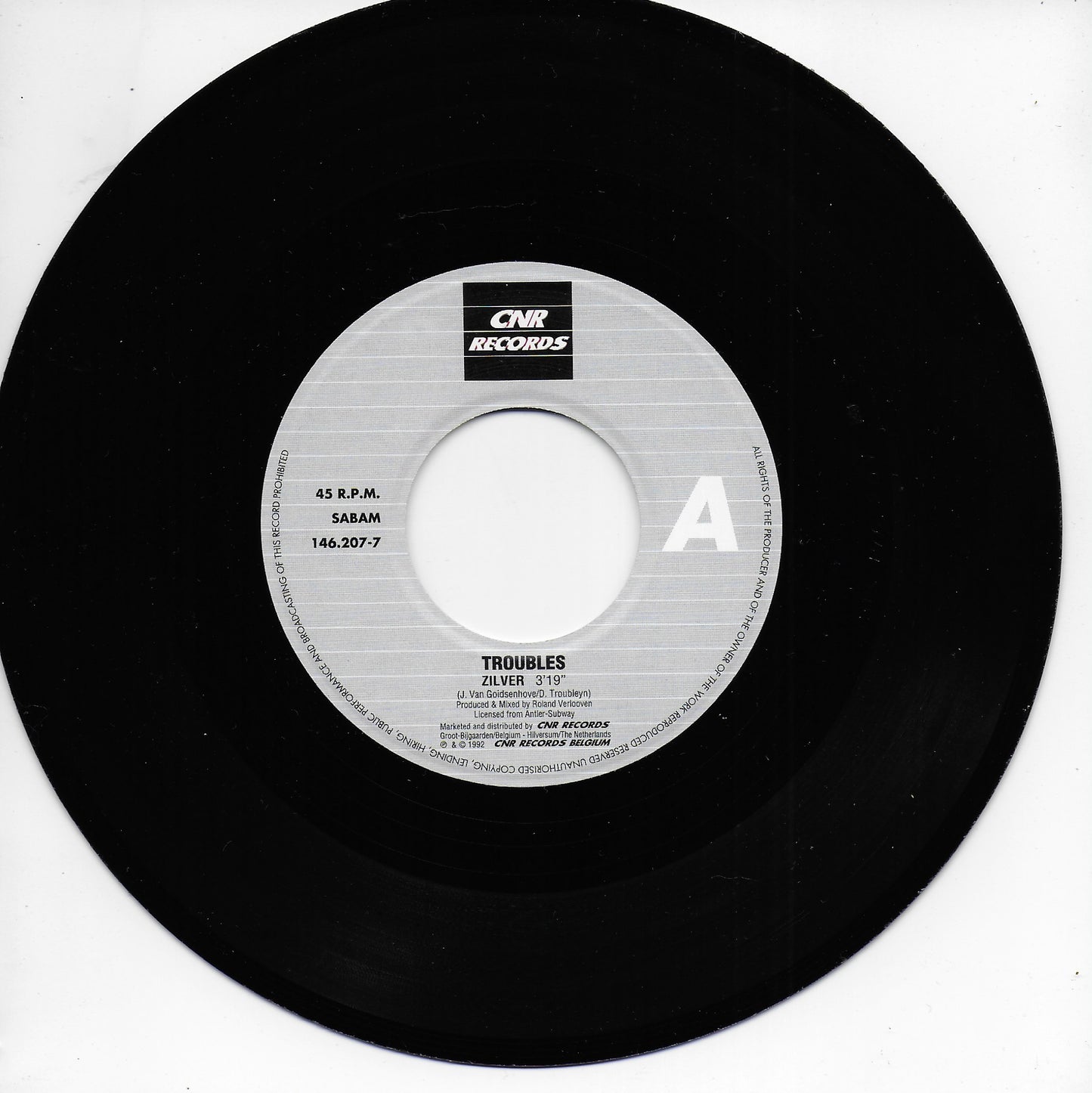 Troubles - Zilver