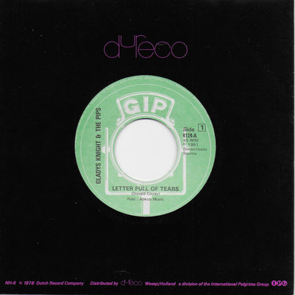 Gladys Knight & The Pips - Letter full of tears / Every beat of my heart