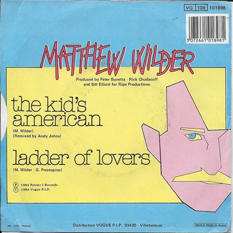 Matthew Wilder - The kid's American