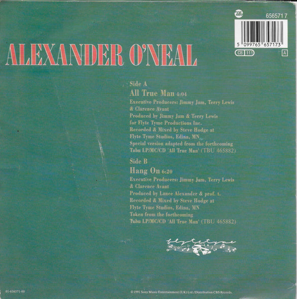 Alexander O'Neal - All true man