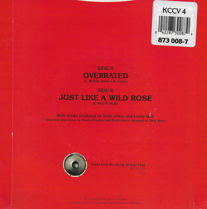 Kingdom Come - Overrated (limited edition white vinyl)