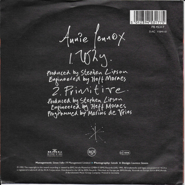 Annie Lennox - Why