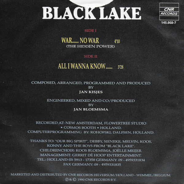 Black Lake - War...no war