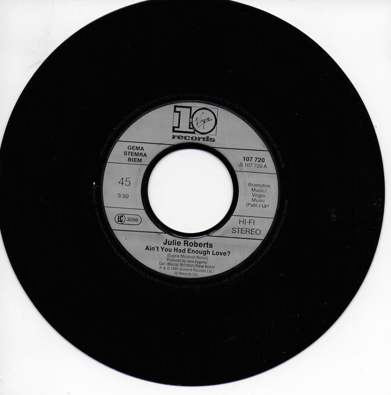 Julie Roberts - Ain't you had enough love