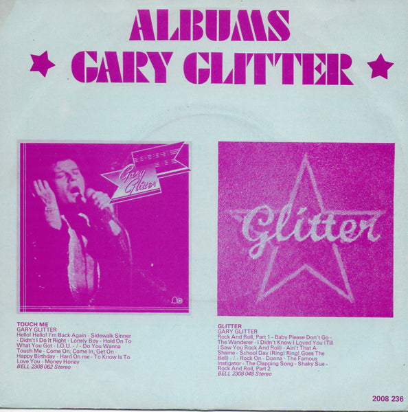 Gary Glitter - Remember me this way