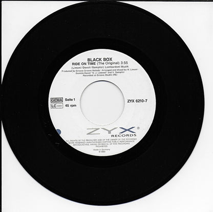 Black Box - Ride on time (Duitse uitgave)