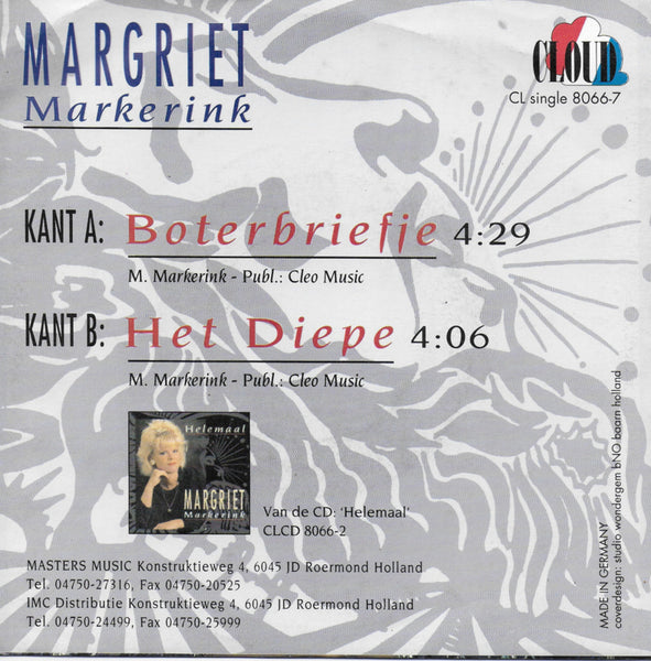 Margriet Markerink - Boterbriefje