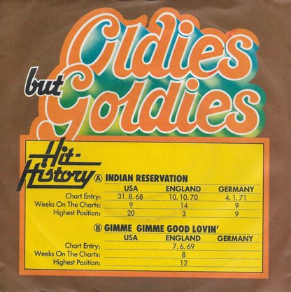 Don Fardon - Indian reservation / Gimme gimme good lovin'