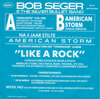 Bob Seger & The Silver Bullet Band - American storm