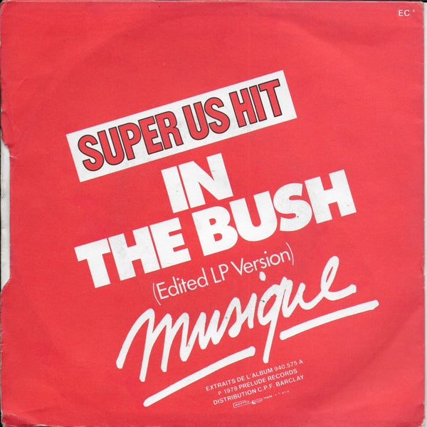 Musique - Push in the bush