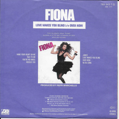 Fiona - Love makes you blind