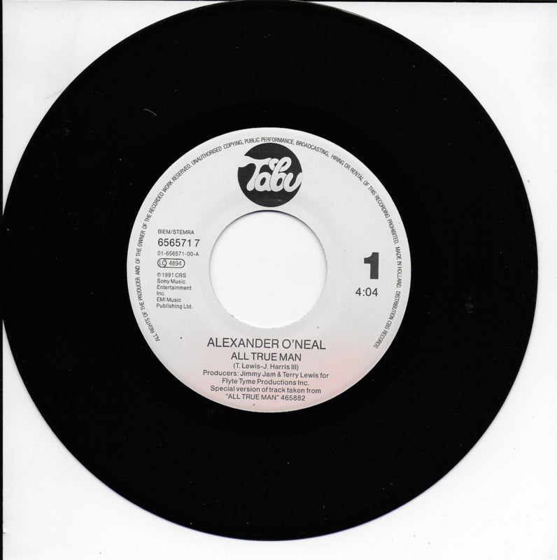 Alexander O'Neal - All true man