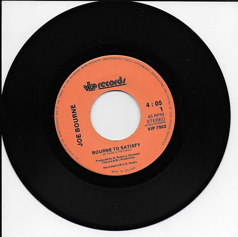 Joe Bourne - Bourne to satisfy