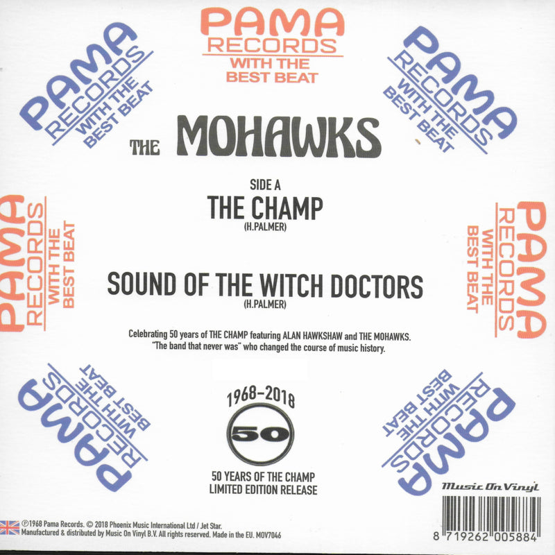 Mohawks - The Champ (limited edition, goud vinyl)