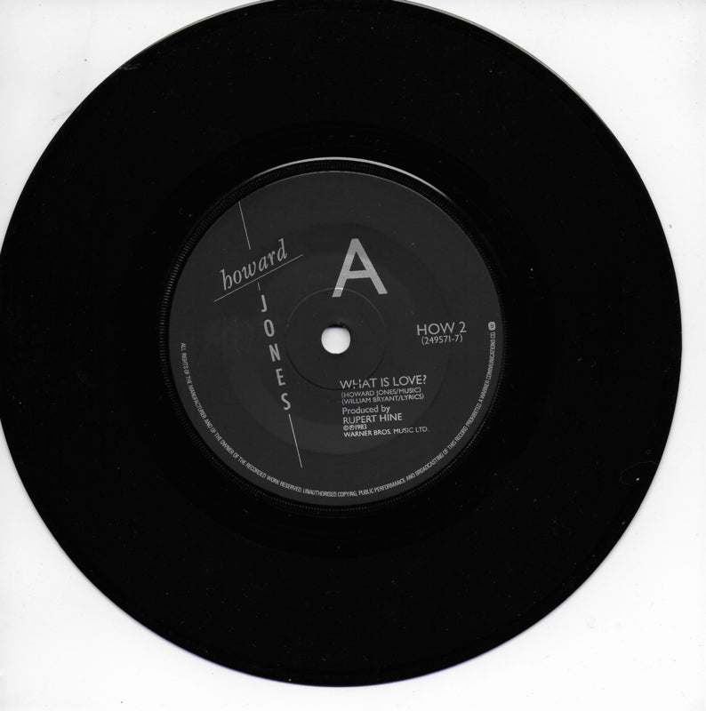 Howard Jones - What is love? (Engelse uitgave)