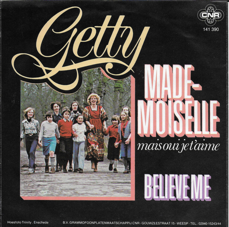 Getty - Mademoiselle (mais oui je t'aime)