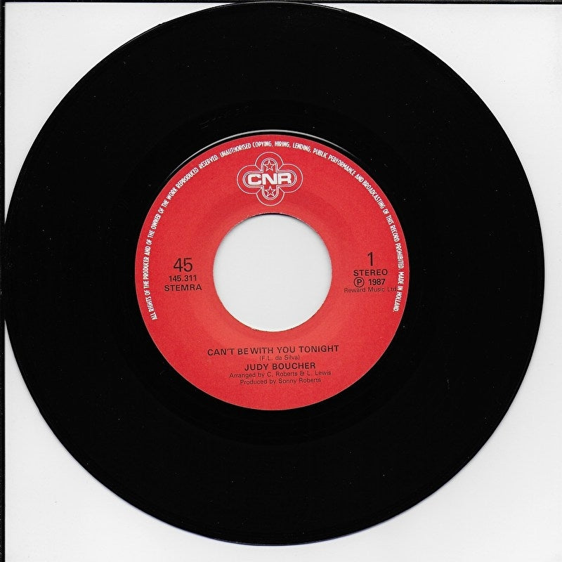 Judy Boucher - Can't be with you tonight