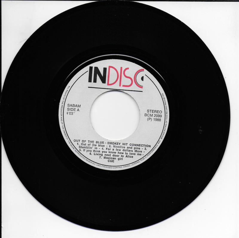 Cue - Out of the blue (the Smokey hit connection)