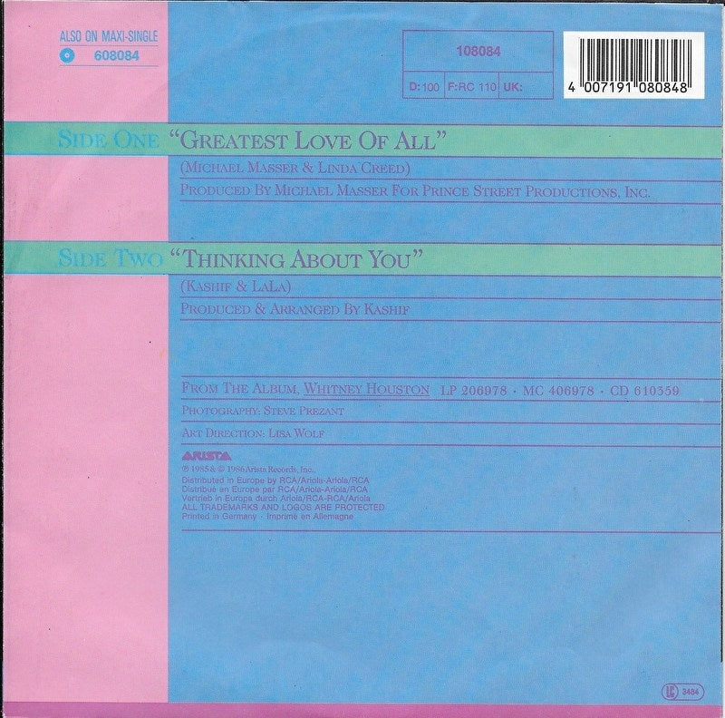 Whitney Houston - Greatest love of all
