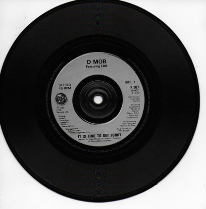 D-Mob feat. LRS & DC Sarome - It is time to get funky (Engelse uitgave)