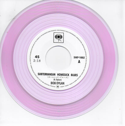 Bob Dylan - Subterranean homesick blues / She belongs to me (Japanse uitgave, limited edition, roze vinyl)