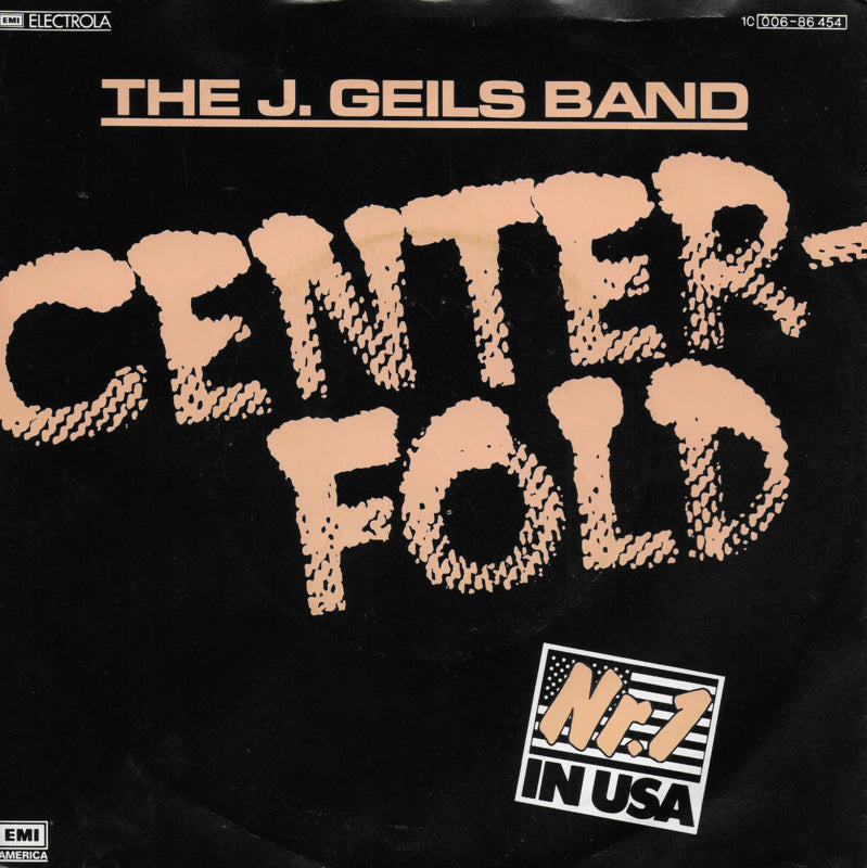 J. Geils Band - Centerfold (Duitse uitgave)