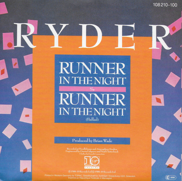Ryder - Runner in the night