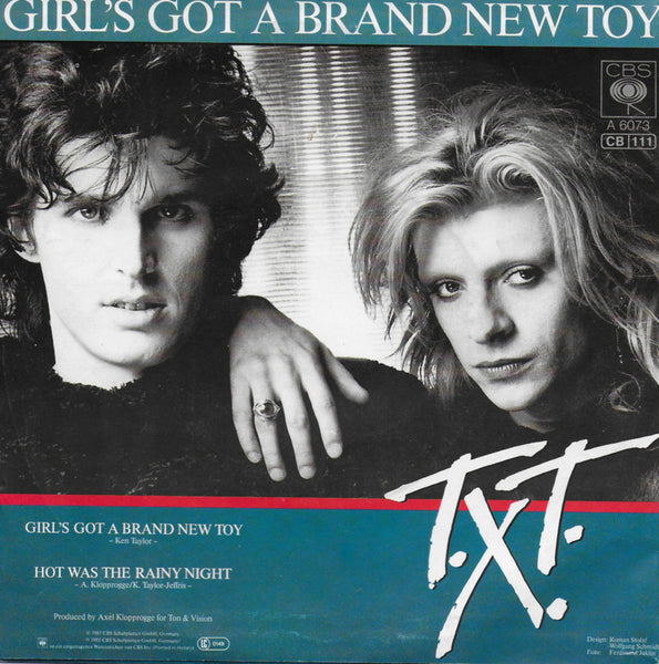 T.X.T. - Girl's got a brand new toy (Duitse uitgave)
