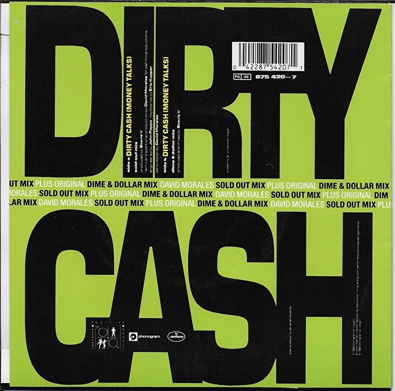 Adventures of Stevie V - Dirty cash
