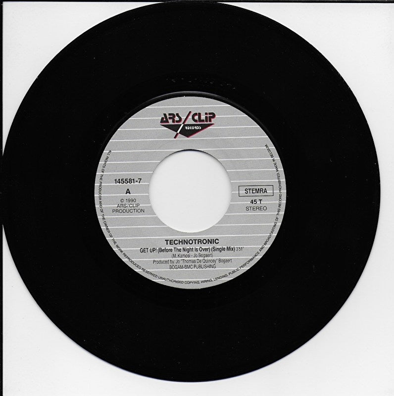Technotronic - Get up! (before the night is over)