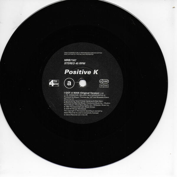 Positive K - I got a man (Limited edition)