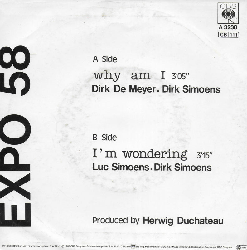Expo 58 - Why am I