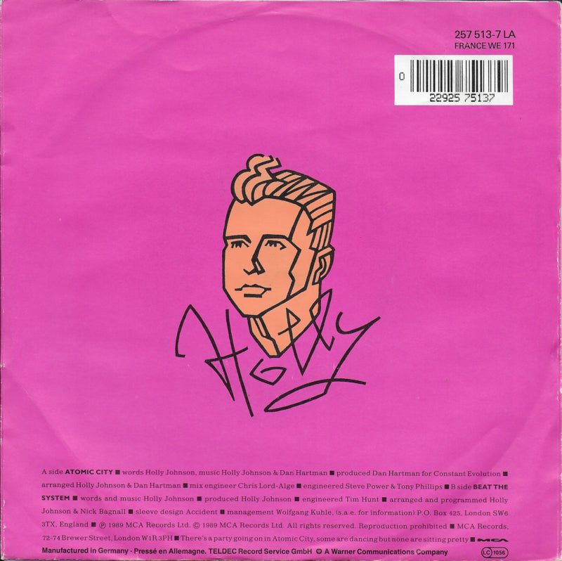 Holly Johnson - Atomic city