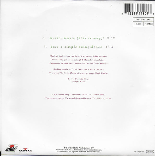 Anita Meyer - Music, music (this is why)