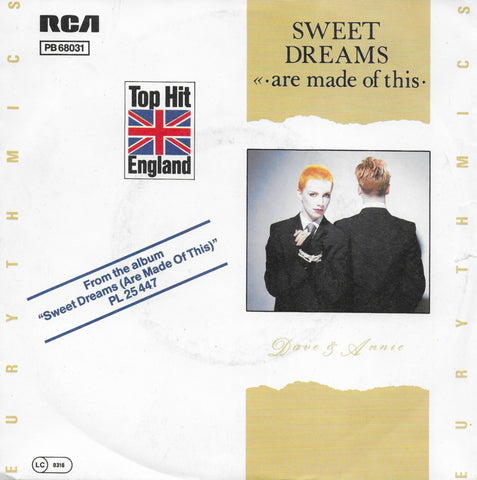 Eurythmics - Sweet dreams (are made of this) (Duitse uitgave)