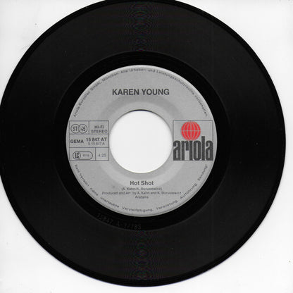 Karen Young - Hot shot (Duitse uitgave)