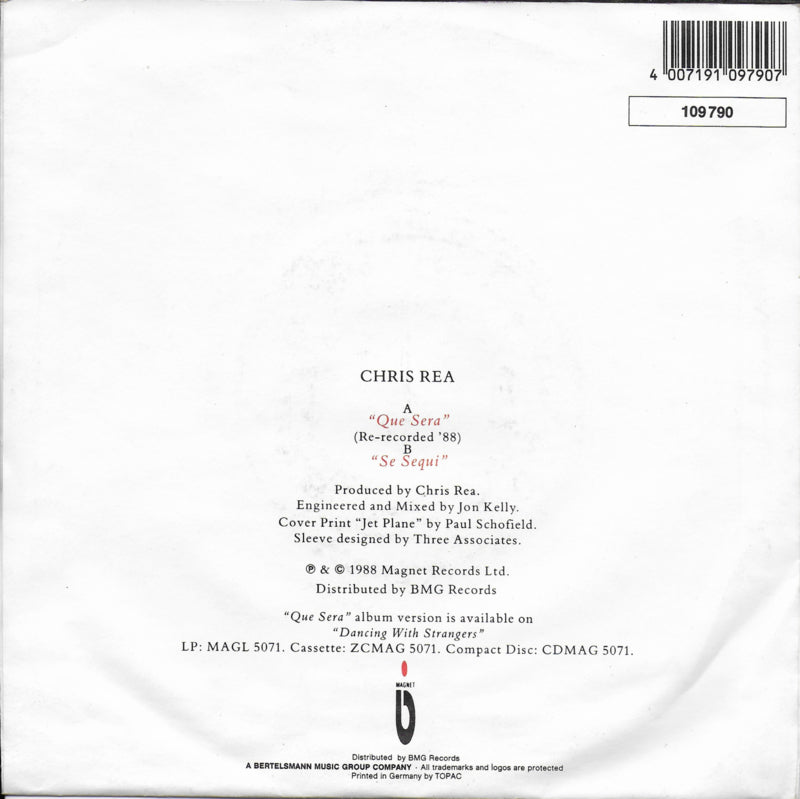 Chris Rea - Que sera