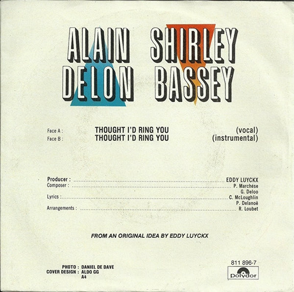 Alain Delon & Shirley Bassey - Thought i'd ring you