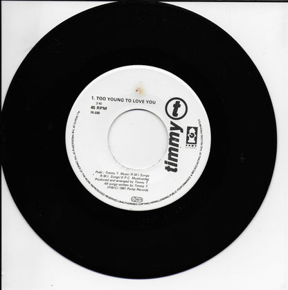 Timmy T - Too young to love you