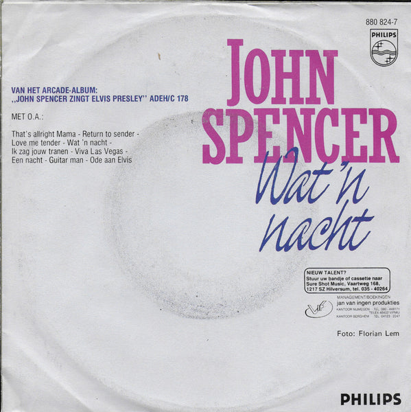 John Spencer - Wat 'n nacht