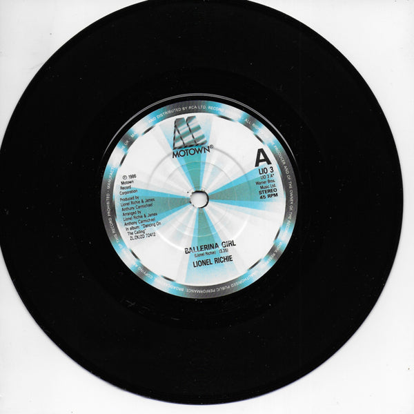 Lionel Richie - Ballerina girl (Engelse uitgave)