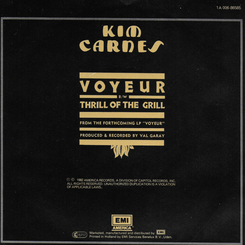Kim Carnes - Voyeur