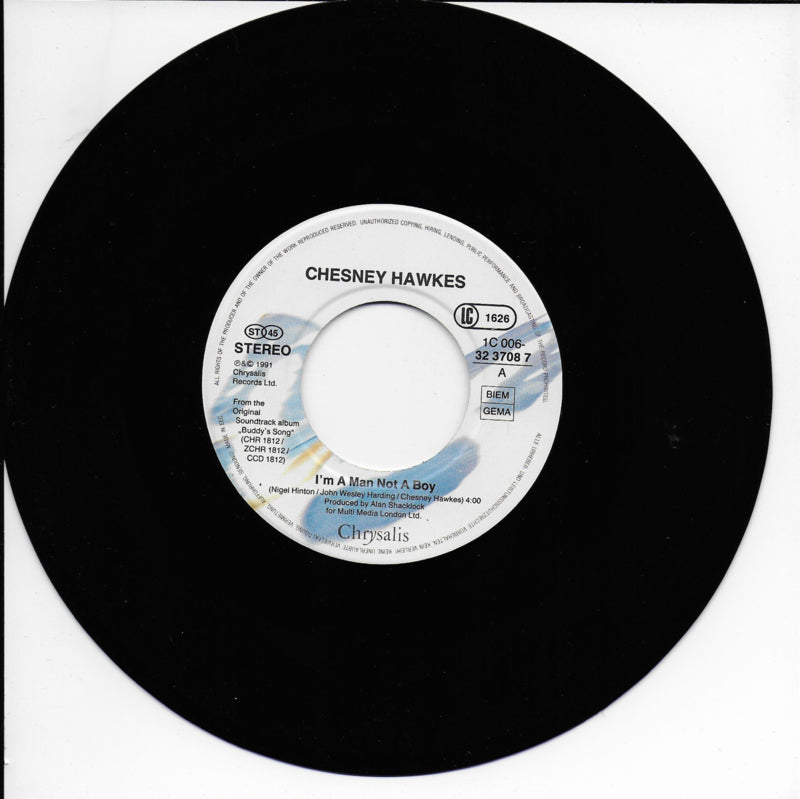 Chesney Hawkes - I'm a man not a boy
