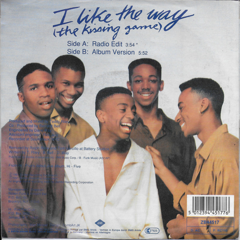 Hi-Five - I like the way (the kissing game)
