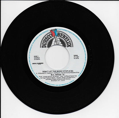 M.C. Miker "G" - Don't let the music stop