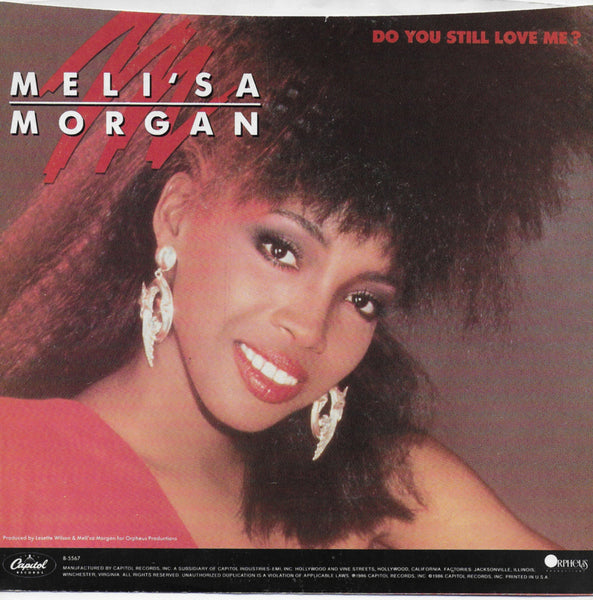Meli'sa Morgan - Do you still love me? (Amerikaanse uitgave)