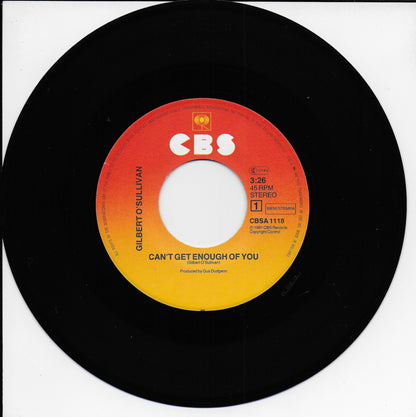 Gilbert O'Sullivan - Can't get enough of you